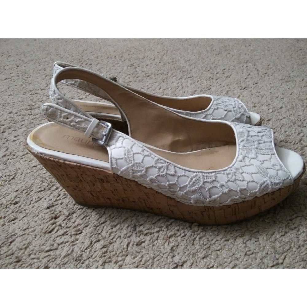 Maurice's Open Toe Wedges